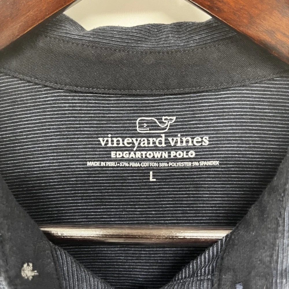 Vinyard Vines Polo Larg Navy Blue‎